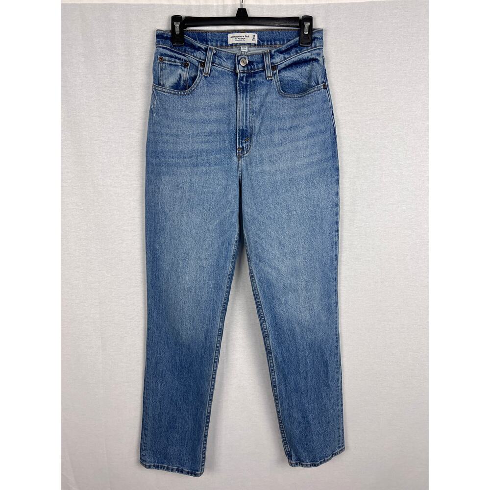 Abercrombie and Fitch Jeans Curve Love 90s Straight Ultra High Rise Casual Fall